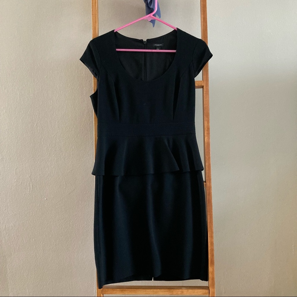 Ann Taylor Peplum Dress